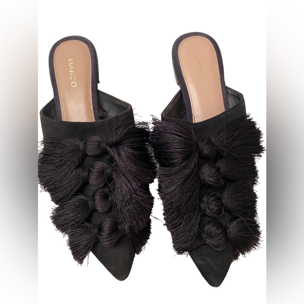 Mango Flat Pointed Toe Tassel